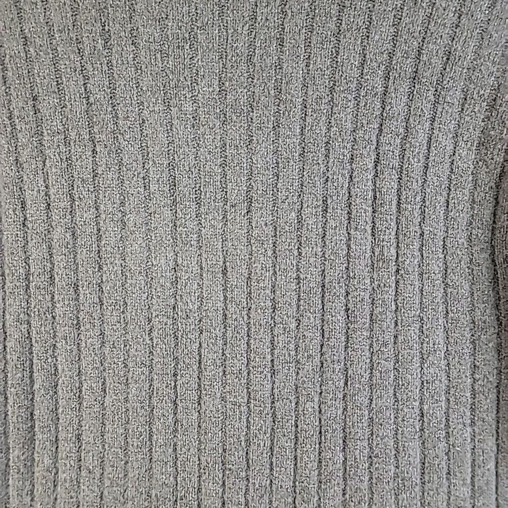 Abercrombie‎ & Fitch Womens Ribbed Knit Turtleneck Sweater Pullover Taupe Sz SP - Picture 3 of 9